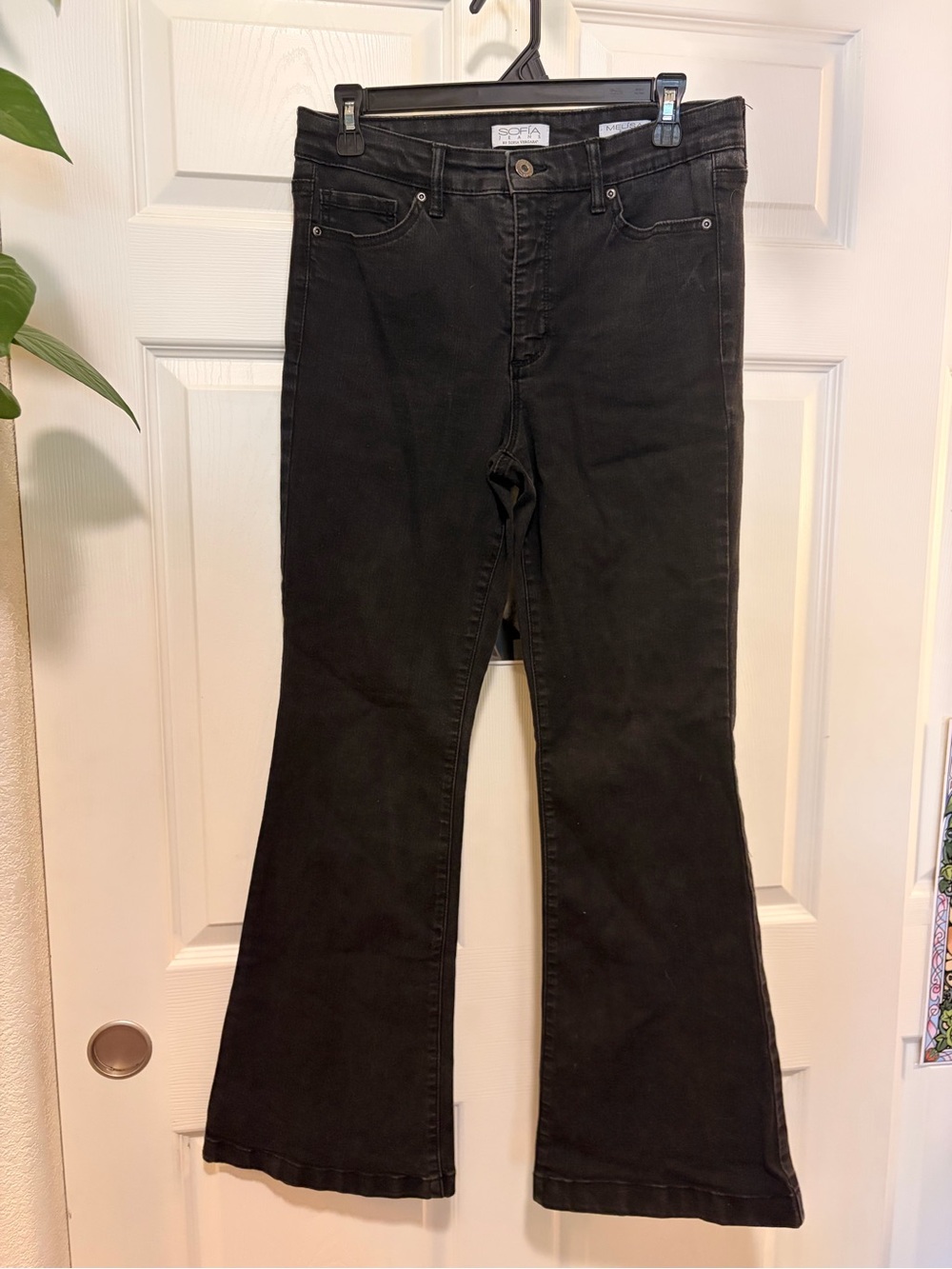 sofia by sofia vergara Black Washed Jeans